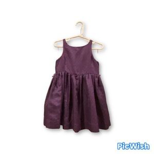 Purple Paisley Polo Dress